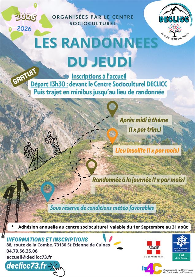Rando Déclicc jusqu'au 25 juin 2026 - Déclicc