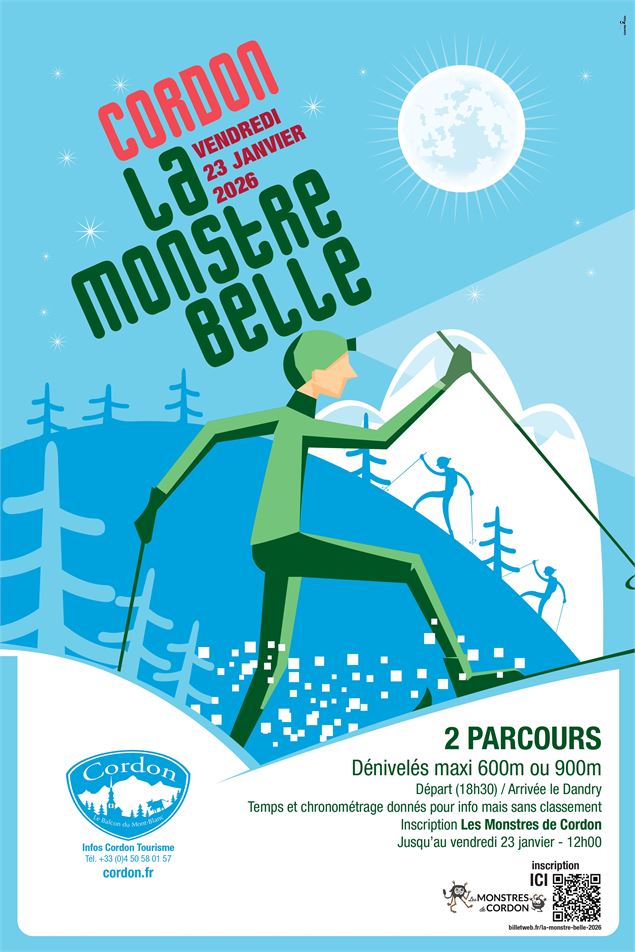 Course de ski de randonnée - La Monstre Belle_Cordon - Contrefish