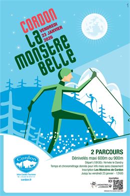 Course de ski de randonnée - La Monstre Belle_Cordon - Contrefish