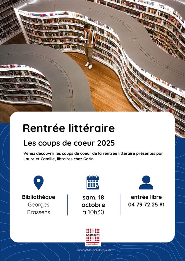 Rentrée Littéraire 2025_Chambéry - BM Chambéry