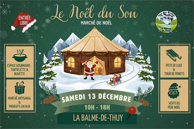 Noël du Sou_La Balme-de-Thuy - Sou des Ecoles