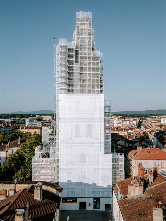 Travaux de la Co-Cathédrale Notre -Dame - Arcom Design / Ville de Bourg-en-Bresse