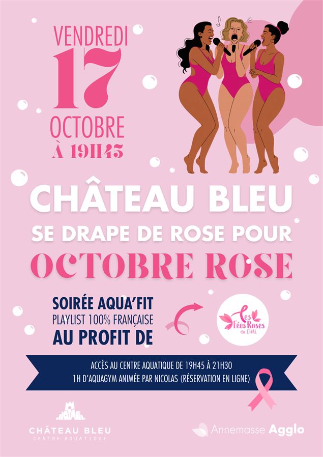 Octobre Rose à Château Bleu - Annemasse Agglo