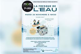 Atelier "Fresque de l'eau"_Thônes - Bibliothèque