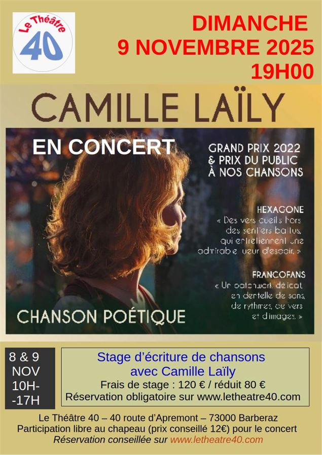 affiche - Camille Laïly