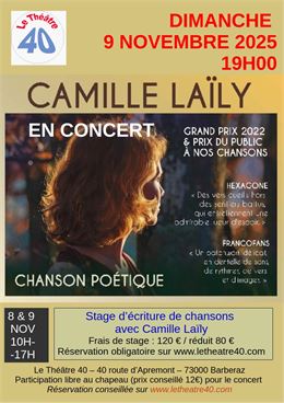 affiche - Camille Laïly