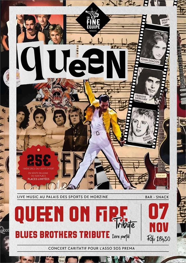 Concert Queen Tribute & Blues Brothers tribute by La Fine Equipe_Morzine - La Fine Equipe