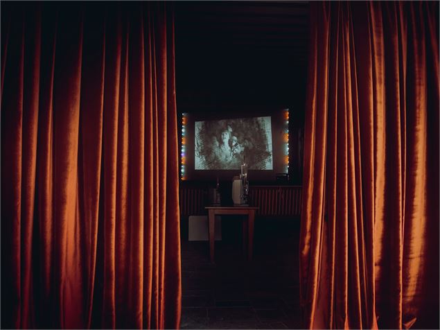 Projection d'un film d'horreur_Courchevel