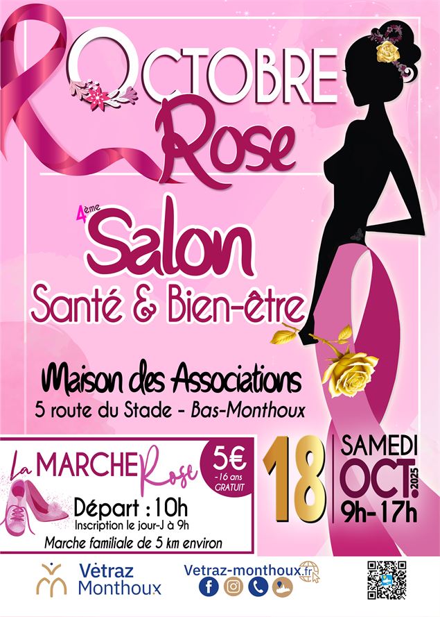 Octobre Rose : Salon bien-être - mairie de Vétraz-Monthoux