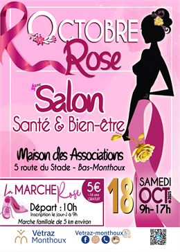 Octobre Rose : Salon bien-être - mairie de Vétraz-Monthoux