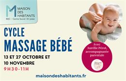 Cycle massage bébé - Maison des Habitants