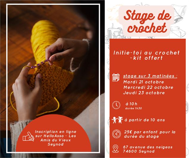 Initiation au crochet_Annecy - Initiation au crochet_Annecy