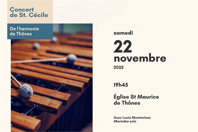Concert de Sainte-Cécile_Thônes - Hamonie de Thônes