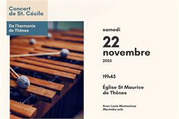 Concert de Sainte-Cécile_Thônes - Hamonie de Thônes