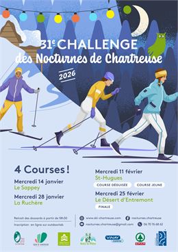 31ème Challenge des Nocturnes de Chartreuse - Le Désert d'Entremont_Entremont-le-Vieux - Nocturnes d