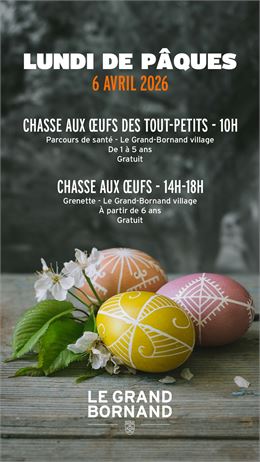 Chasse aux oeufs de Pâques_Le Grand-Bornand - ©Le Grand-Bornand Tourisme