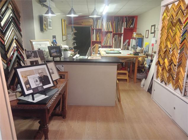 Dans les coulisses de l'encadrement d'art_Bourg-en-Bresse - Atelier©Catherine Champagnon