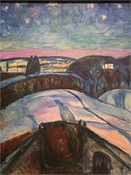 Conférence - Lumières obscures : représenter la nuit dans l'art_Chambéry - © Edvard Munch