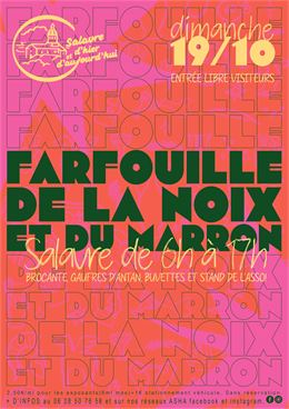 Affiche de la Farfouille 2025 - ©Salavre d'hier à aujourd'jui