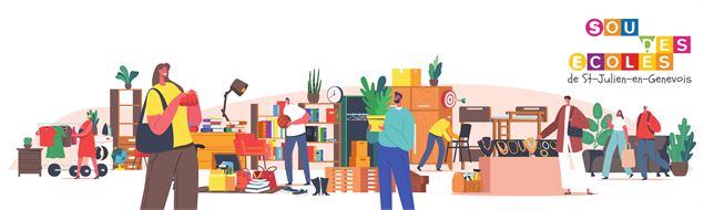 illustration Vide Grenier - DR