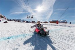 Course de luge - OT Samoëns Mathilda Manzi