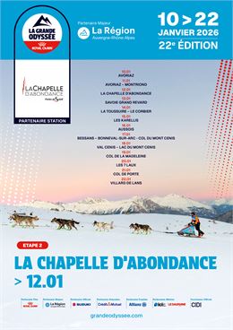 La Grande Odyssée - Etape à La Chapelle d'Abondance - La Grande Odyssée