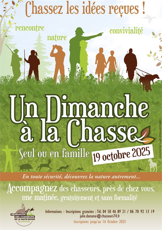 Un dimanche à la chasse_Cusy - Fédération Départementale des Chasseurs de la Haute-Savoie
