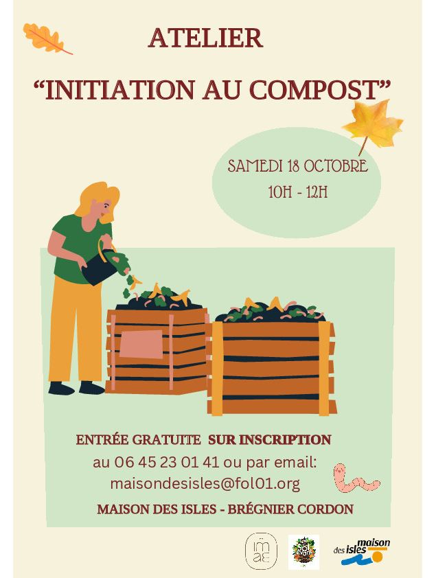 Atelier initation au compost_Brégnier-Cordon - Maison des Isles