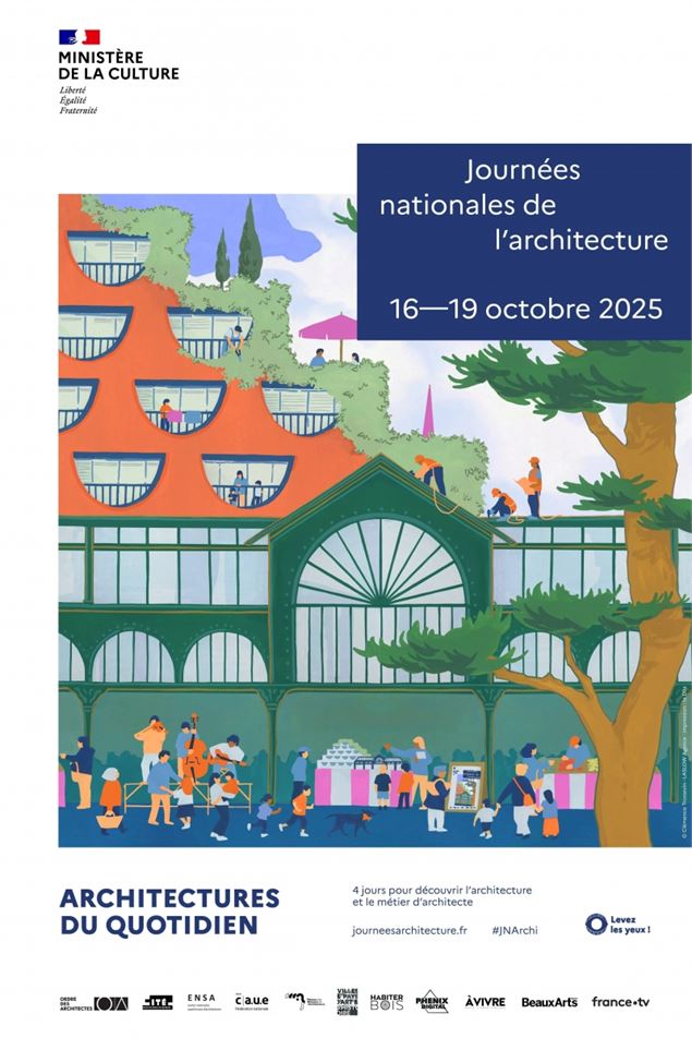Affiche de l'événement JNA 2025 - Ministère de la Culture