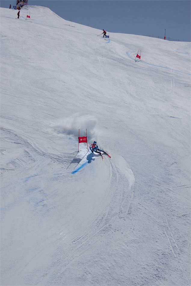 Course de ski - Gaël Haye