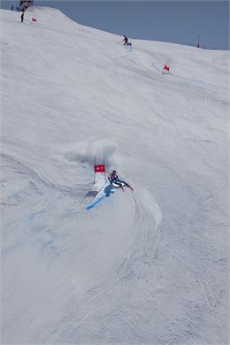 Course de ski - Gaël Haye