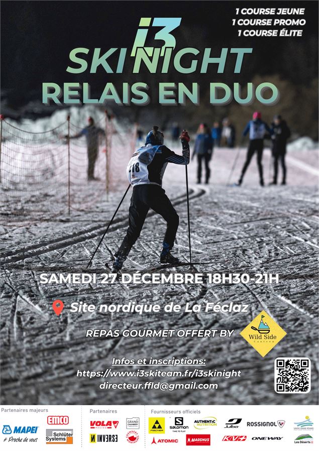 i3 Ski Night_La Féclaz - Club des sports La Féclaz