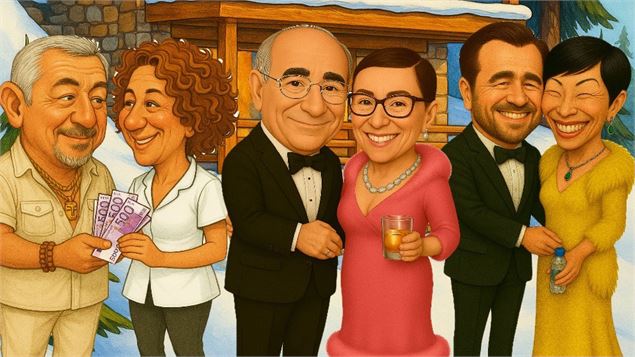 Théâtre / Comédie : Un chalet à Gstaad -Le Petit Théâtre de Bourdeau - Mairie de Challes-les-Eaux