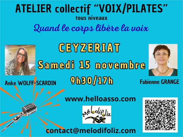 Stage Voix et Pilates - CR