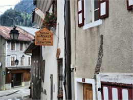 Entrée du musée - OT Flumet / St Nicolas la Chapelle