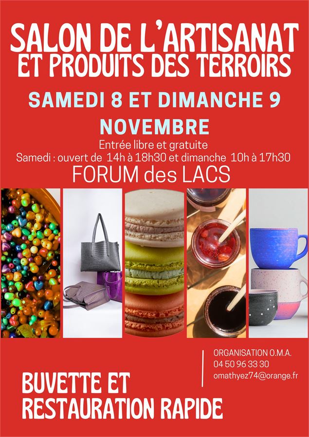 SALON ARTISANAT ET PRODUITS DES TERROIRS THYEZ - OUI