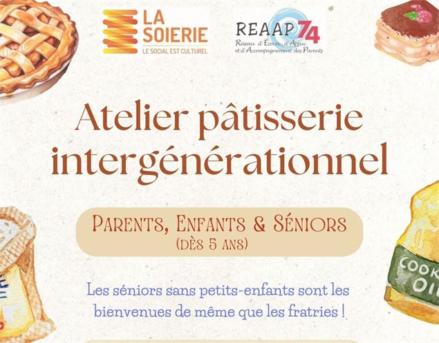illustrations pâtisserie - La Soierie