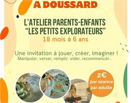 affiche petits explorateurs - La Soierie