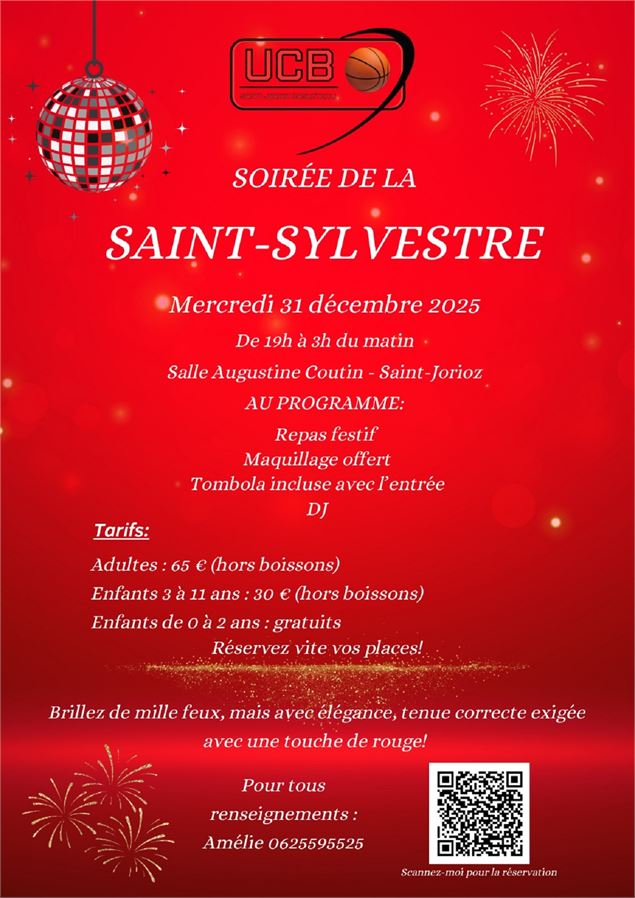 Soirée de la Saint-Sylvestre_Saint-Jorioz - Union Club Basket