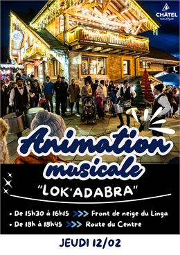 Animation musicale Lok'adabra_Châtel - Châtel tourisme
