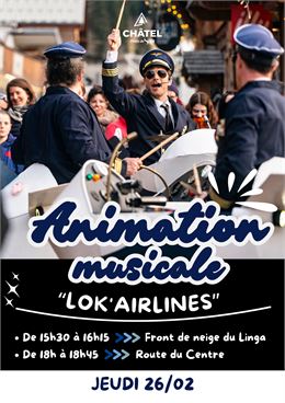 Animation musicale Lok Airlines_Châtel - Châtel tourisme