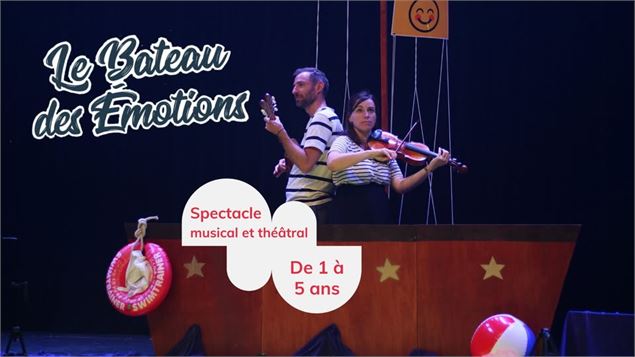 Le bateau des émotions - Compagnie Zik Zak