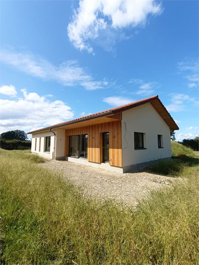 HABITER BOIS - Visite d'une maison passive en cours de construction - Bresse Bâti Confort
