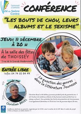 Conférence "les bouts de chou, leurs albums et le sexisme"_Thoissey