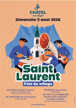 Affiche de la St Laurent 2026 - S.Medan