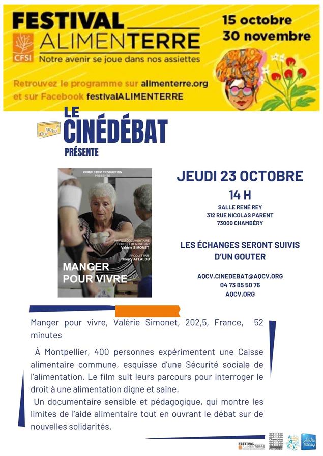 Affiche projection - AQCV
