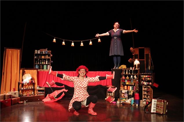 Spectacle Enfants : Bobine et flacon_Méribel