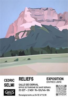 Exposition "Reliefs" de Cédric Selmi_Saint-Gervais-les-Bains