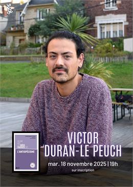 Rencontre - Librairie Garin - Victor Duran-Le Peuch - Librairie Garin