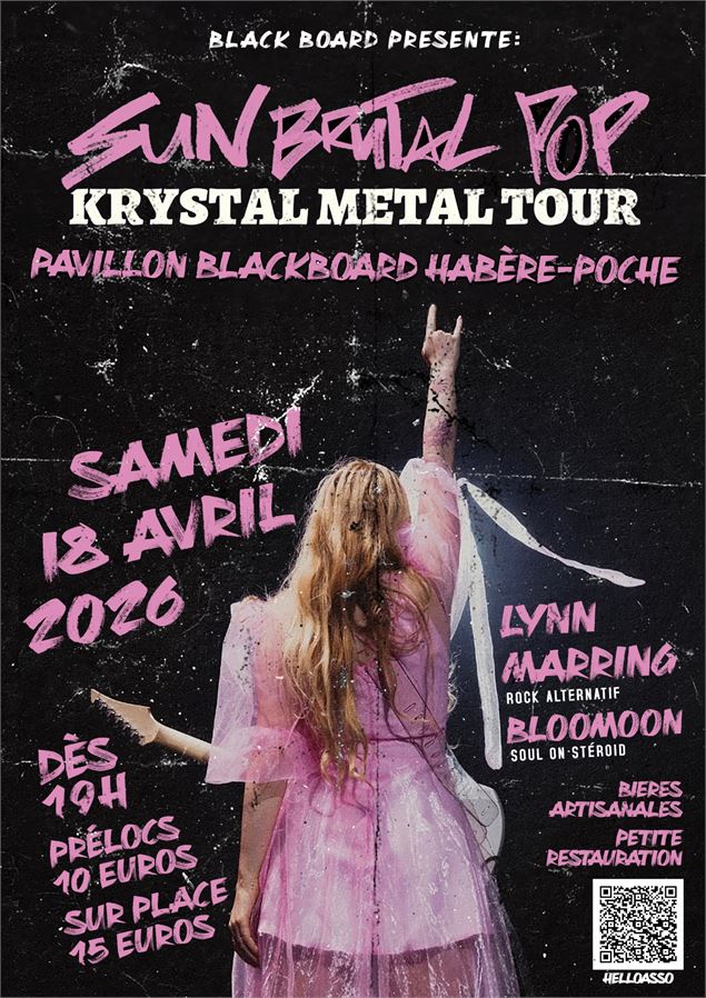 Soirée Concerts avec Sun_Habère-Poche - Association Blackboard